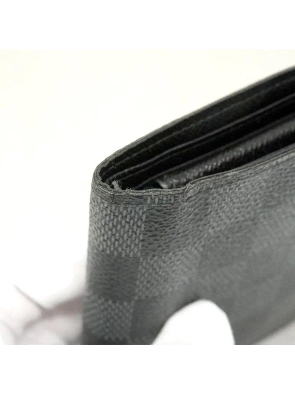 Louis Vuitton Wallet Damier Graphite Portefeuille Marco Black Gray